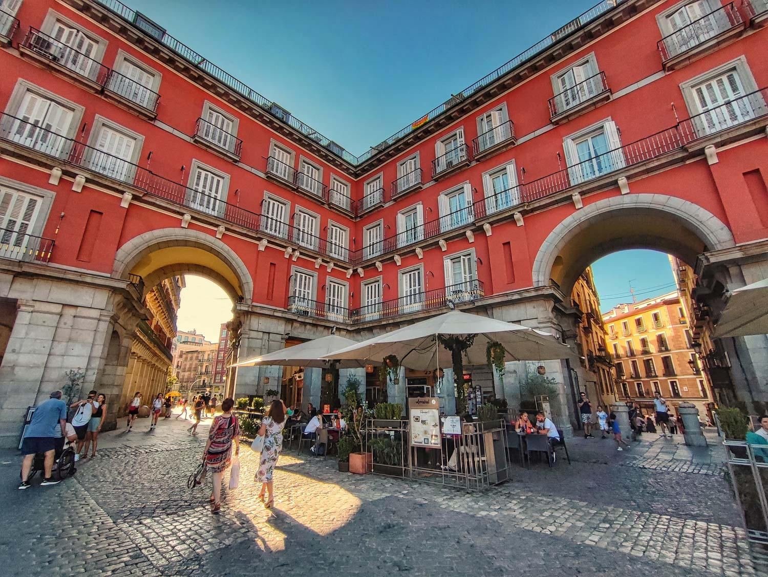 Un fin de semana en Madrid: escenario y barrio